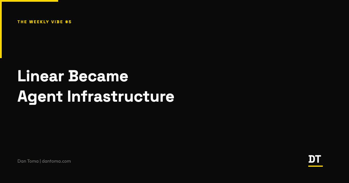 Linear Just Became Agent Infrastructure